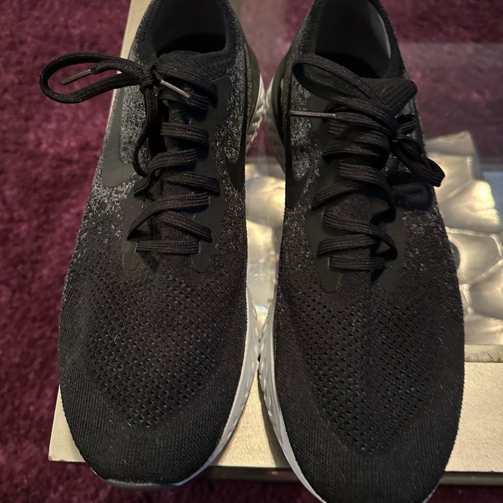 Nike Black Epic React Shoes